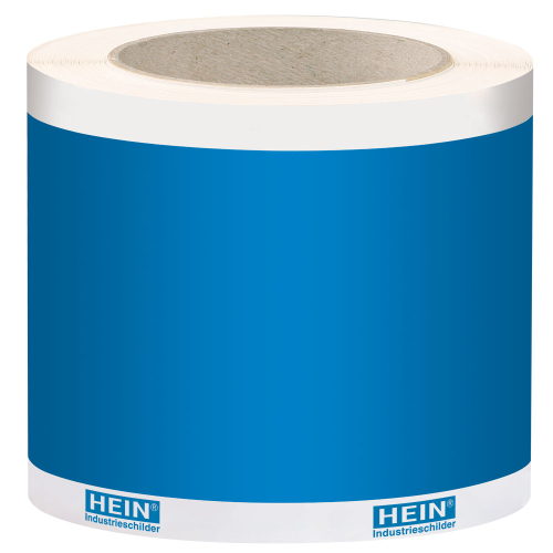 Rohrleitungsband: blau, Folie selbstklebend, 104 mm breit, 33 m/Rolle Rohrleitungsband: blau, Folie selbstklebend, 104 mm breit, 33 m/Rolle