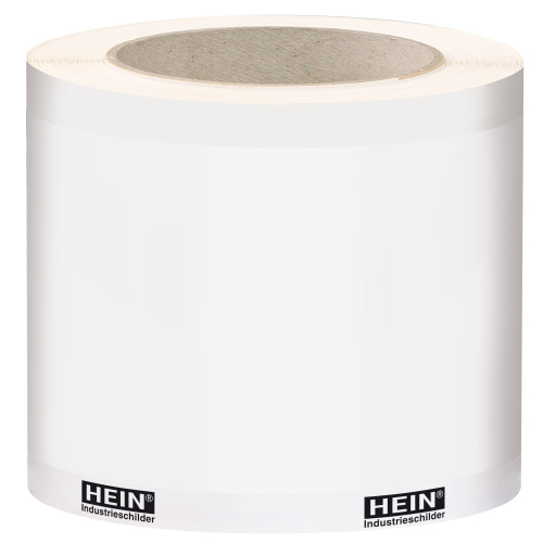 Rohrleitungsband: weiß, Folie selbstklebend, 104 mm breit, 33 m/Rolle Rohrleitungsband: weiß, Folie selbstklebend, 104 mm breit, 33 m/Rolle