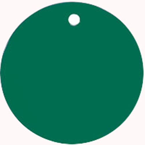 Schlüsselmarken blanko, grün, Kunststoff, Ø 30 mm, 100 St./Verpackungseinheit Schlüsselmarken blanko, grün, Kunststoff, Ø 30 mm, 100 St./Verpackungseinheit