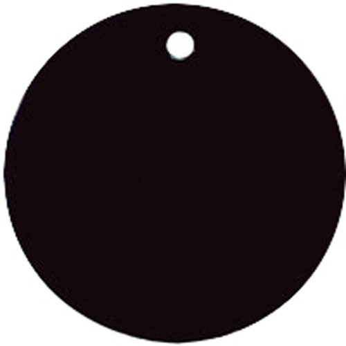Schlüsselmarken blanko, schwarz, Kunststoff, Ø 40 mm, 100 St./Verpackungseinheit Schlüsselmarken blanko, schwarz, Kunststoff, Ø 40 mm, 100 St./Verpackungseinheit