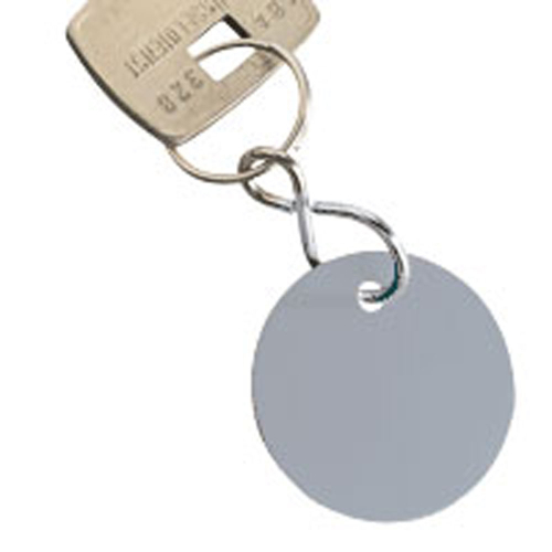 Schlüsselmarken blanko, silber, Aluminium, Ø 30 mm, 100 St./Verpackungseinheit Schlüsselmarken blanko, silber, Aluminium, Ø 30 mm, 100 St./Verpackungseinheit