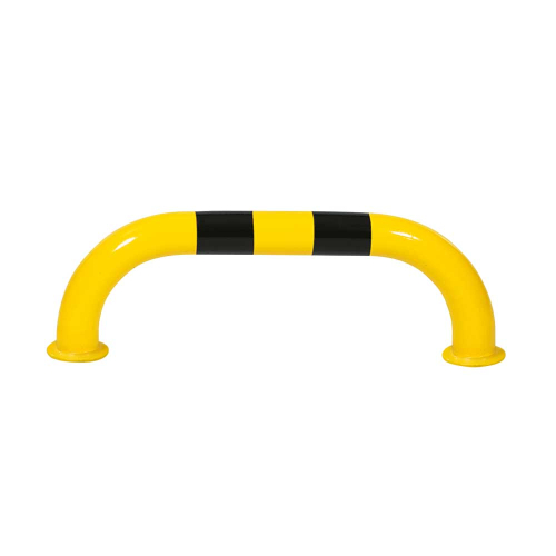 Schutzbügel, herausnehmbar, gelb-schwarz, Stahl pulverbeschichtet, Ø 76 mm, 750 mm x 250 mm, 1 Stück Schutzbügel, herausnehmbar, gelb-schwarz, Stahl pulverbeschichtet, Ø 76 mm, 750 mm x 250 mm, 1 Stück