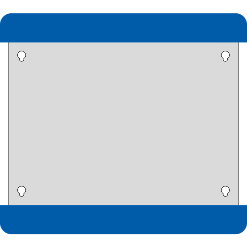 Selbstklebende Boden-Beschriftungstasche, geschlossen, blau, PVC, 323 mm x 290 mm, 10 St. / Verpackungseinheit Selbstklebende Boden-Beschriftungstasche, geschlossen, blau, PVC, 323 mm x 290 mm, 10 St. / Verpackungseinheit