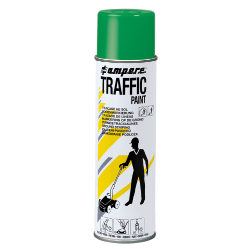 TRAFFIC Paint Bodenmarkierungsfarbe, SUPER-Striper, grün, 500 ml / Dose TRAFFIC Paint Bodenmarkierungsfarbe, SUPER-Striper, grün, 500 ml / Dose