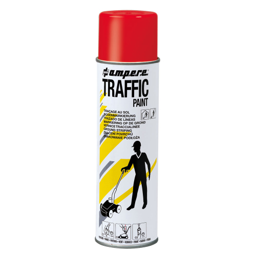 TRAFFIC Paint Bodenmarkierungsfarbe, SUPER-Striper, rot, 500 ml / Dose TRAFFIC Paint Bodenmarkierungsfarbe, SUPER-Striper, rot, 500 ml / Dose