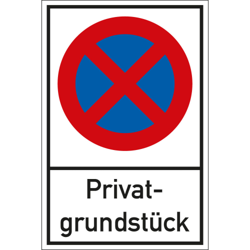 Verb.schild Privatgrundst.,AL,400x600mm Verb.schild Privatgrundst.,AL,400x600mm
