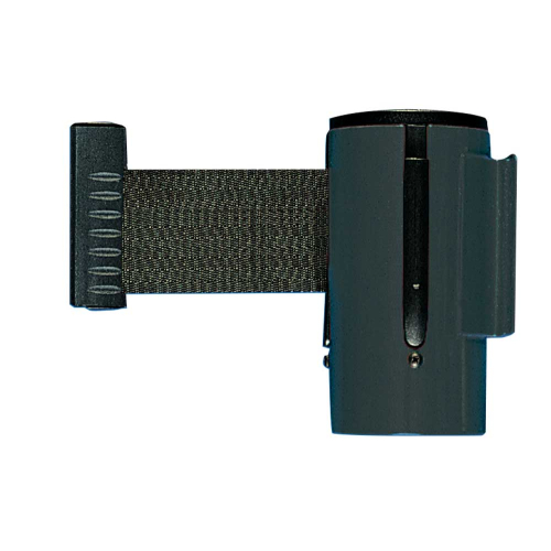 Wandkassette Indoor, anthrazit, Metall, Gurt schwarz, 50 mm, 4 m, 1 Stück Wandkassette Indoor, anthrazit, Metall, Gurt schwarz, 50 mm, 4 m, 1 Stück