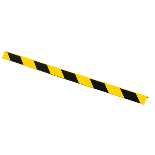 Warnwinkel / Warnmarkierung, gelb-schwarz, ASR/DIN, lang nachleuchtend, Aluminium, 50 mm x 990 mm, 1 Stück Warnwinkel / Warnmarkierung, gelb-schwarz, ASR/DIN, lang nachleuchtend, Aluminium, 50 mm x 990 mm, 1 Stück