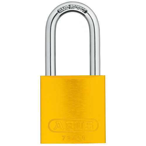 ABUS Vorhangschloss Aluminium 72/40HB40, inklusive 2 Schlüssel, Bügelhöhe 39 mm, verschiedene Farben, 39 x 86 x 19mm