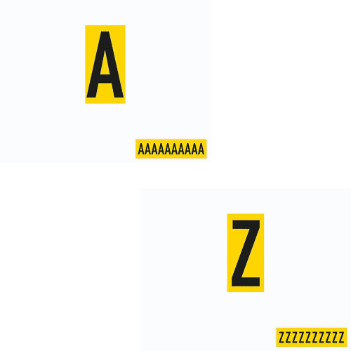 Hauptbild für den Artikel, bei dem die Unterartikel A bis Z auswählbar sind