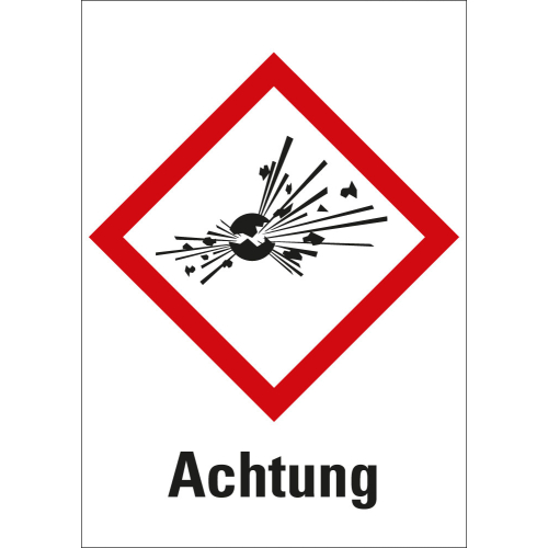 Gefahrensymbol: GHS01 Explodierende Bombe