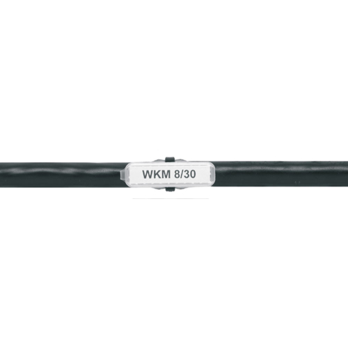 Kabelmarkierer WKM 8/30, transparent