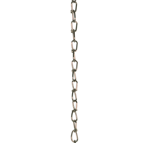 Knotenkette nach DIN 5686, Stahl galvanisch verzinkt, verschiedene Größen, Meterware