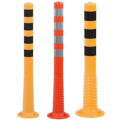 Hauptbild Absperrpfosten StandUp, flexibel, gelb oder orange, Polyurethan, Ø 80 mm, Höhe 750 oder 1000 mm