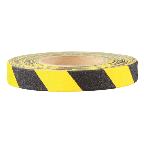 m2-Antirutschbelag für strukturierte Flächen, Rutschhemmung R 13, gelb-schwarz, ASR, DGUV, selbstklebend, 25 mm, 18,3 m / Rolle m2-Antirutschbelag für strukturierte Flächen, Rutschhemmung R 13, gelb-schwarz, ASR, DGUV, selbstklebend, 25 mm, 18,3 m / Rolle