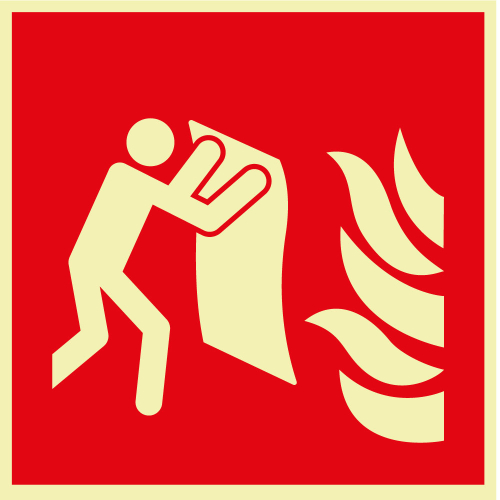 PERMALIGHT power Brandschutzzeichen: Feuerlöschdecke, ASR A2.3, Folie lang nachleuchtend, 200 x 200 mm PERMALIGHT power Brandschutzzeichen: Feuerlöschdecke, ASR A2.3, Folie lang nachleuchtend, 200 x 200 mm