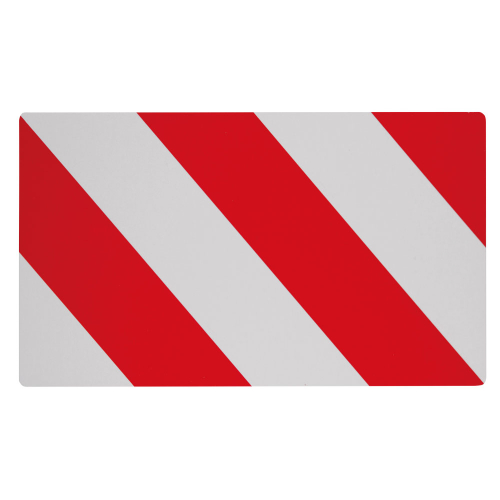 Warnfolie Typ C rechts oder links, retroreflektierende Folie Typ 1