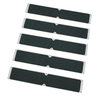 3M Safety-Walk™-Antirutschbelag Platte, extra stark, R13, schwarz, Aluminium, 635 mm x 114 mm, 1 Stück