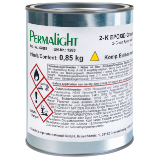 Hauptbild Grundweiß für PERMALIGHT® Nachleuchtfarbe, 2-Komponenten-Epoxid, 1kg/Dose