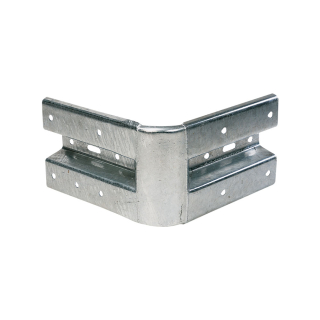 90°-Außenwinkel für Stahlschutzplanke Typ B, 520 mm, 1 Stück