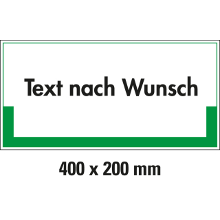 Abfallkennzeichen,TnW.,KU,400x200mm