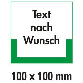 Abfallkennzeichen,TnW.,PF,100x100mm