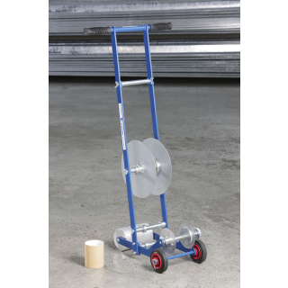 Abrollgerät Tape-Master für Bodenmarkierungsbänder / Antirutschbeläge, bis 100 mm Breite, Farbe/Pulver, 1 Stück