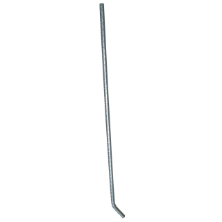 Eindrehstange zum Eindrehen des Schraubfundaments, silber, Stahl, 1200 mm, 1 Stück