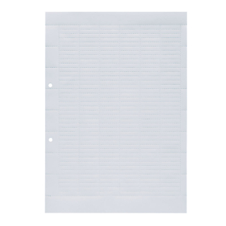 Etiketten aus Papier zum Selbstbeschriften, weiß, 27 mm x 6,3 mm, 2400 St./Verpackungseinheit
