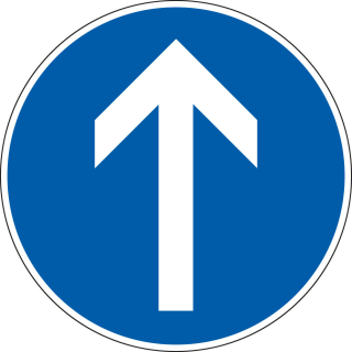 Fahrtrichtung geradeaus,AL RA2,Ø600mm