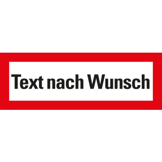Feuerwehrschild,TnW,PF,420x148mm