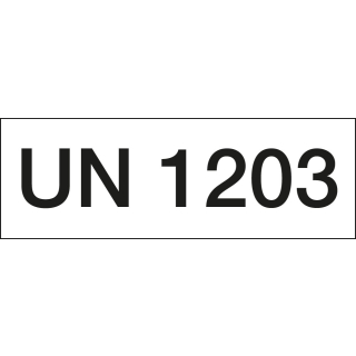Gefahr.Benzin UN 1203,FO,147x50mm,250/RO