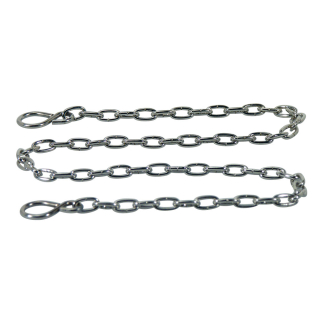Kette, ideal zum Abhängen von Schildern, 50 cm, Lieferung inklusive S- Haken, 1 Stück