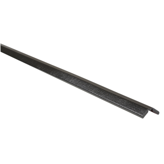 Knuffi Eckschutzprofil Typ W FLEX, selbstklebend/zum Anschrauben, schwarz, PU-Schaum, 1 m, 1 Stück