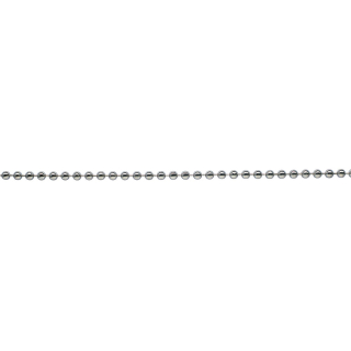 Kugelkette, formschön für individuelle Zwecke, Messing, vernickelt, Ø 3,2 mm, 1 Meter