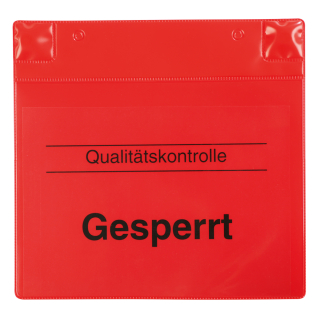 Magnet.Kennz.-Pad Gesperrt,r,5/VE