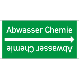 Rohrleitungsband: Abwasser Chemie, DIN 2403, für Rohre ab Ø 15 mm, Folie selbstklebend, 33 m/Rolle