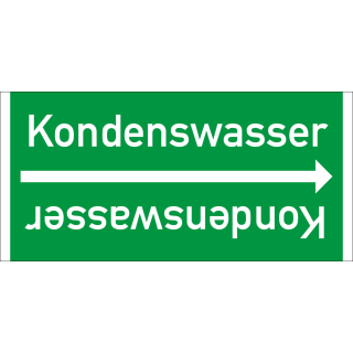 Rohrleitungsband: Kondenswasser, DIN 2403, für Rohre ab Ø 15 mm, Folie selbstklebend, 33 m/Rolle
