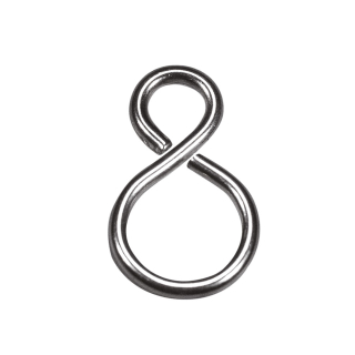 S-Haken in Stärke 1,8 mm, Eisen, 100 St./Verpackungseinheit