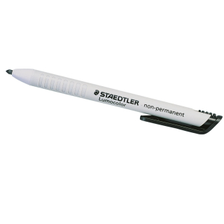 STAEDTLER Lumocolor Stift non permanent 768 N-9, temperaturbeständig, schwarz, 1 Stück