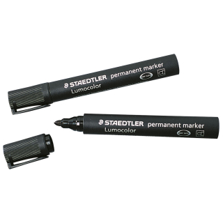 STAEDTLER Lumocolor permanent marker 352 Dry Safe, schwarz, 5 St./Verpackungseinheit