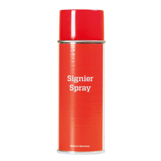 Signierspray, extrem schnelle Trocknungszeit, rot, 400 ml / Flasche