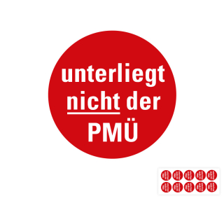 Produkt Hauptbild von Prüfplakette unterliegt nicht der PMÜ erhältlich