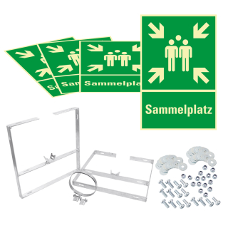 Würfelset Sammelstelle,AP,400x600mm
