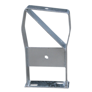 Wandhalter für Stahlschutzplanken, Gesamtwandabstand 500 mm, 1 Stück