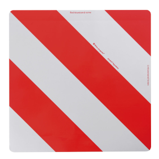 Warnfolie Typ A, retroreflektierende Folie RA1, 423 mm x 423 mm, 1 Stück