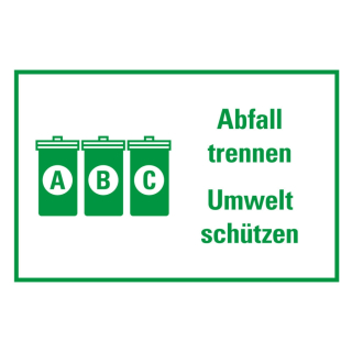 Abfall trennen