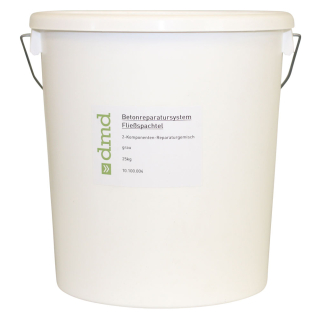 dmd Betonreparatursystem Fließspachtel, staubfrei, selbstglättend, 25 kg / Eimer
