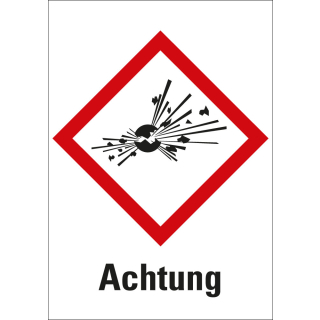 Gefahrensymbol: GHS01 Explodierende Bombe