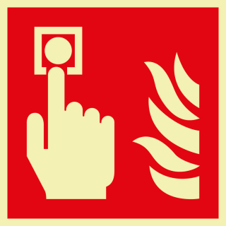 Hauptbild PERMALIGHT power Brandschutzschild: Brandmelder, ASR/ISO, verschiedene Materiailen und Formate